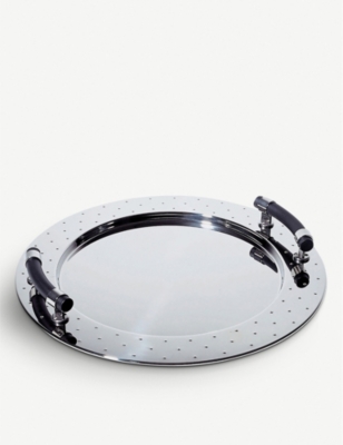 ALESSI: Round tray with handles