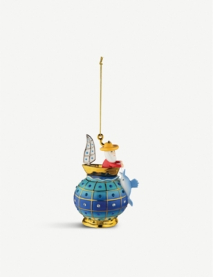 ALESSI: Il Vecchio e il Mare porcelain ornament