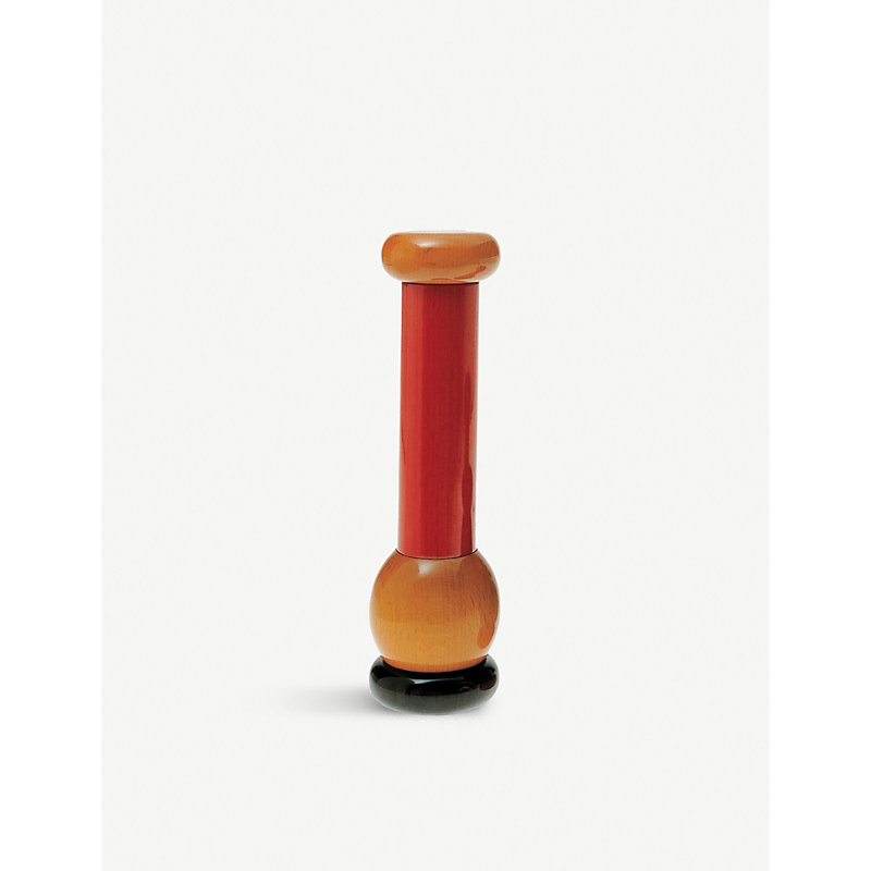 Alessi Circle Wood Pepper Mill In Nocolor
