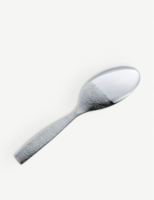 Alessi Dressed Stainless Steel Serving Spoon