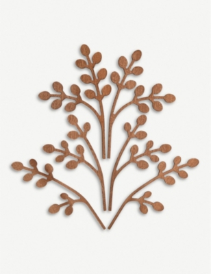 ALESSI: Five Seasons Brrr mahogany diffuser leaf