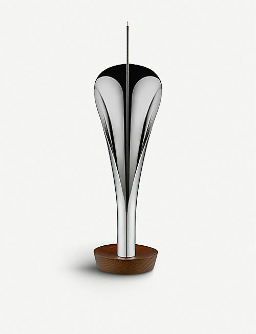 ALESSI: Five Seasons Lily stainless steel incense burner