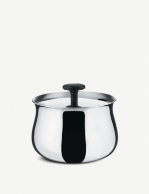 ALESSI: NF03 Stainless steel sugar bowl