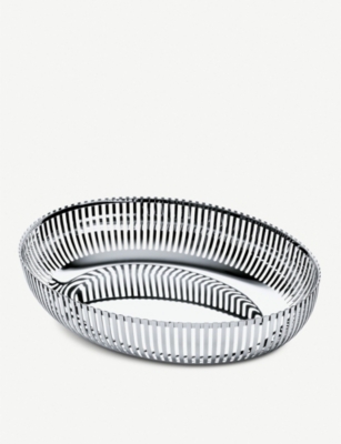ALESSI: Pierre Charpin stainless steel basket 20cm