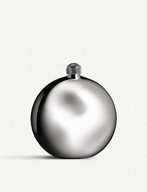 ALESSI: Shot stainless steel hip flask