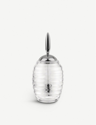 ALESSI: Honey pot and dipper