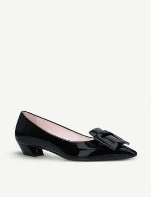 ROGER VIVIER: Gommette Ball patent-leather courts