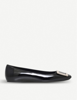 roger vivier patent flats