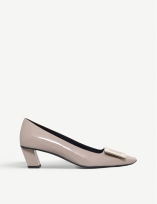 Roger Vivier Belle Vivier Patent Leather Court Shoes Selfridges Com