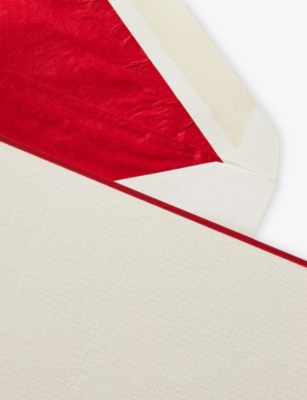 SMYTHSON: Bordered correspondence cards pack of ten