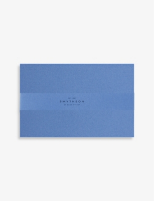 SMYTHSON: Nile Blue Kings correspondence cards pack of 10