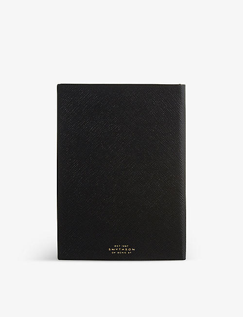 SMYTHSON: Soho leather notebook 20cm