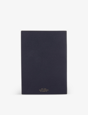 SMYTHSON Panama Soho Cross-Grain Leather Notebook for Men