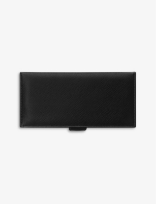 SMYTHSON: Panama leather cufflinks box