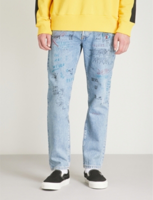 diesel graffiti jeans