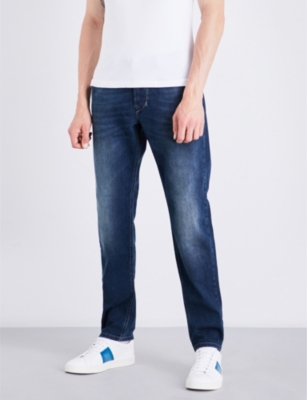 Larkee-beex regular-fit tapered jeans 