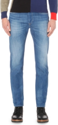 DIESEL   Buster 0850 slim fit tapered jeans