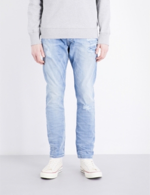 diesel tepphar distressed jeans