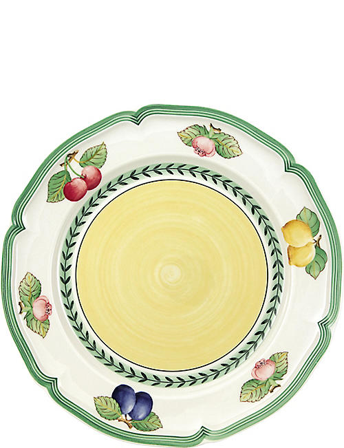 VILLEROY & BOCH: French Garden printed porcelain plate 26cm