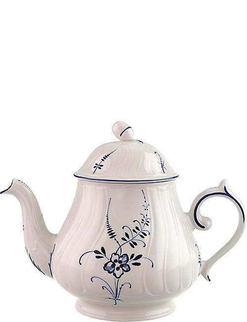 VILLEROY & BOCH: Old Luxembourg printed porcelain teapot 1.1L
