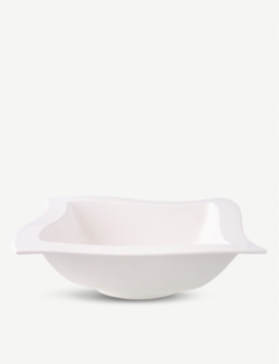 VILLEROY & BOCH: NewWave porcelain square salad bowl 25cm