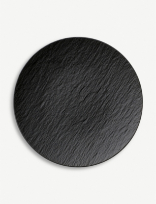 VILLEROY & BOCH: Manufacture Rock coupe universal porcelain plate 25cm