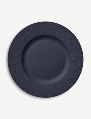 VILLEROY & BOCH: Manufacture Rock porcelain breakfast plate 22cm