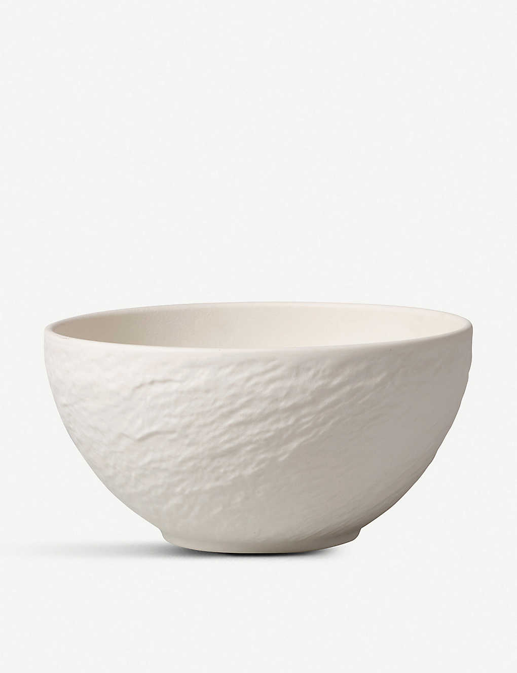 Shop Villeroy & Boch White Manufacture Rock Blanc Porcelain Bowl 14cm
