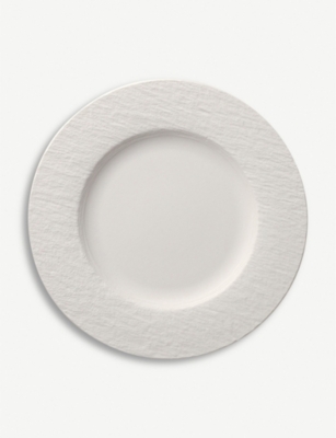 VILLEROY & BOCH: Manufacture Blanc porcelain flat plate 27cm