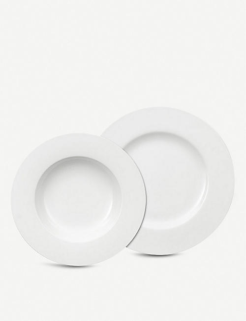VILLEROY & BOCH: Royal porcelain plate 12-piece set
