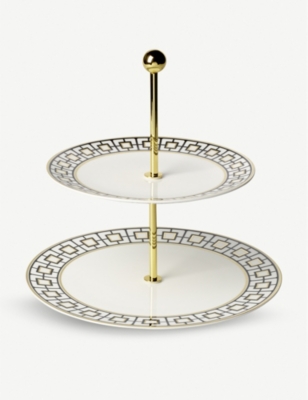 VILLEROY & BOCH: MetroChic Gifts porcelain cake stand 27cm