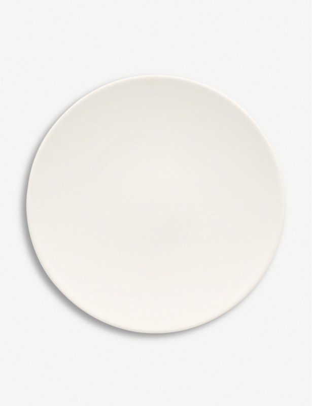 Metrochic Blanc cake plate 33cm