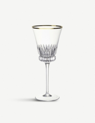 VILLEROY & BOCH: Grand Royal Gold red wine crystal glass goblet