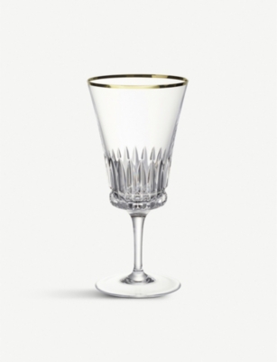 Shop Villeroy & Boch Clear Grand Royal Gold Water Goblet