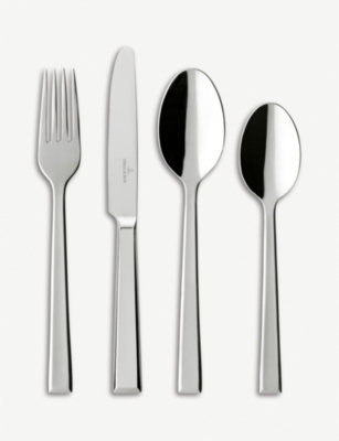 VILLEROY & BOCH: Victor 24-piece stainless steel cutlery set