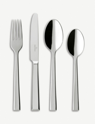 voering geestelijke gezondheid kan niet zien VILLEROY & BOCH - Victor 24-piece stainless steel cutlery set |  Selfridges.com