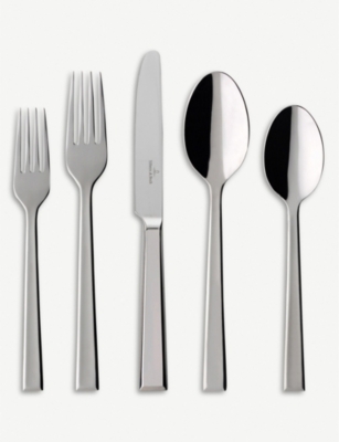 Shop Villeroy & Boch Victor 68-piece Stainless Steel Cutlery Set