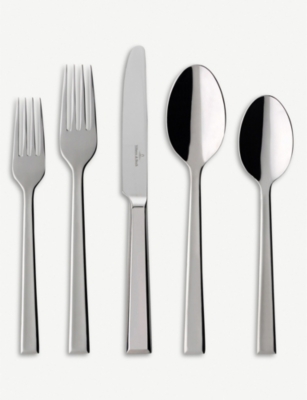 VILLEROY & BOCH: Victor 68-piece stainless steel cutlery set