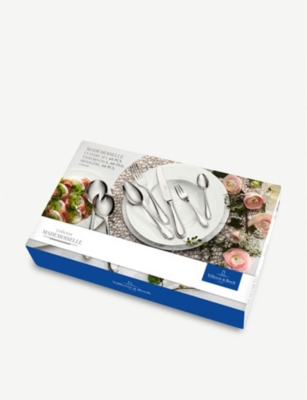 VILLEROY & BOCH: Mademoiselle 68-piece stainless steel cutlery set