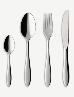 VILLEROY & BOCH: Arthur 24-piece stainless steel cutlery set
