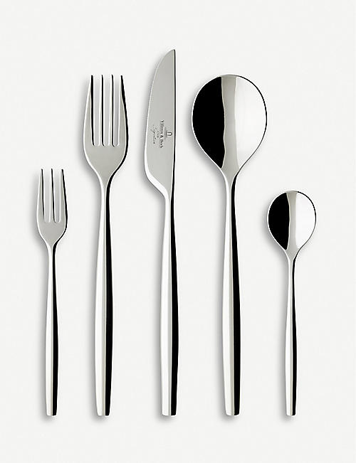 VILLEROY & BOCH: MetroChic stainless steel cutlery set 30 pieces