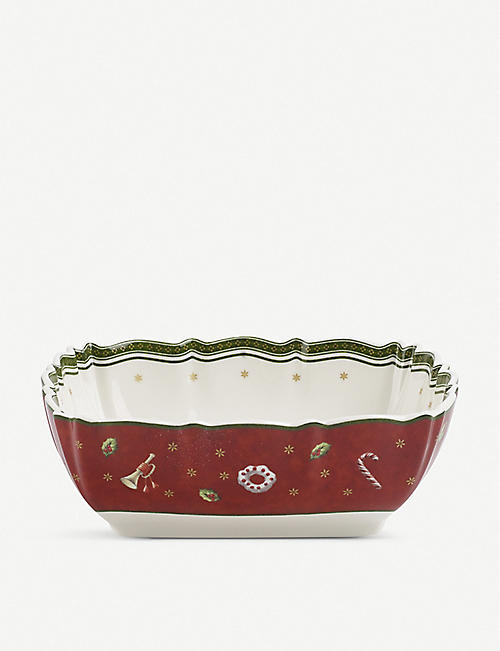 VILLEROY & BOCH: Toy’s Delight porcelain serving bowl 16cm x 16cm