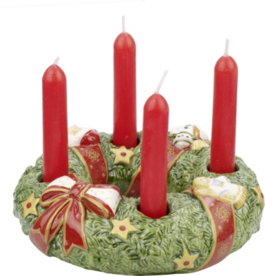 Villeroy Boch Christmas Wreath Candle Holder Selfridges Com