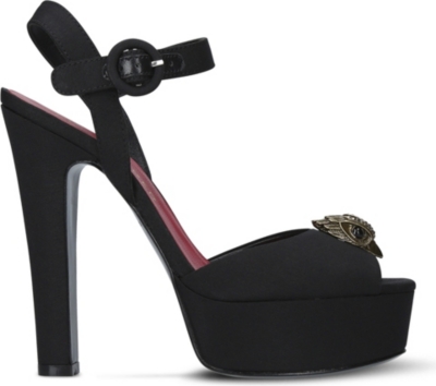 KURT GEIGER LONDON - Soar bird-embellished platform sandals ...