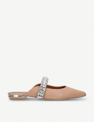 kurt geiger london princely crystal embellished mule