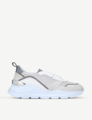 MALLET Nix mixed leather and mesh trainers Selfridges
