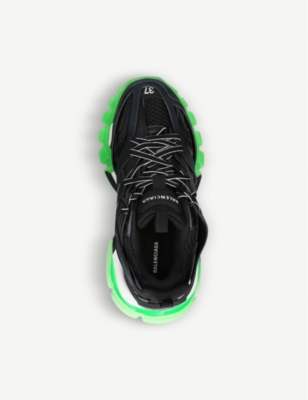 Balenciaga Black Logo Print Speed Trainers Kids & Baby