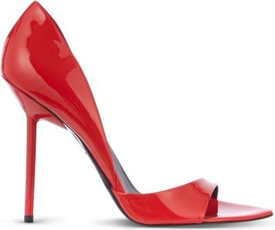 KURT GEIGER LONDON - Juniper patent heeled sandals | Selfridges.com