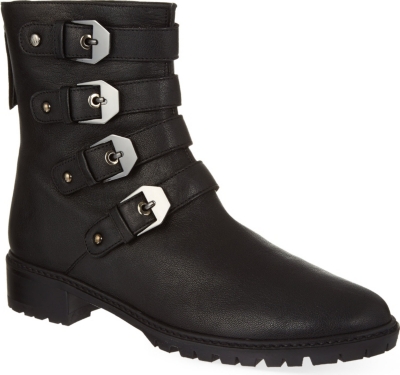 STUART WEITZMAN   Jitterbug buckled ankle boots