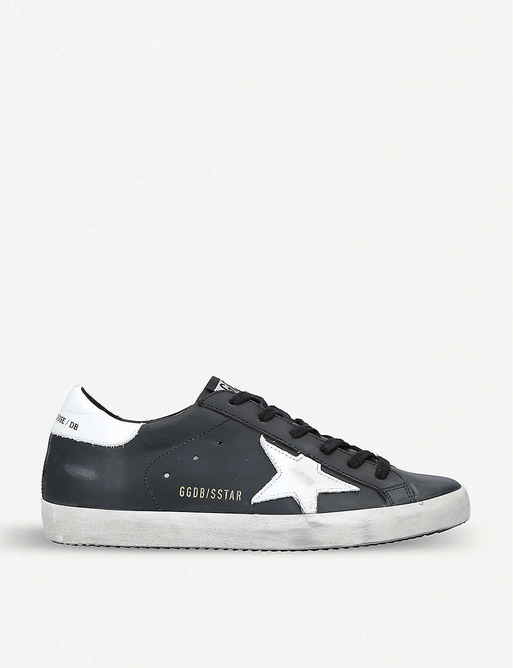 GOLDEN GOOSE SUPERSTAR W5 LEATHER TRAINERS,923-10004-7290610109